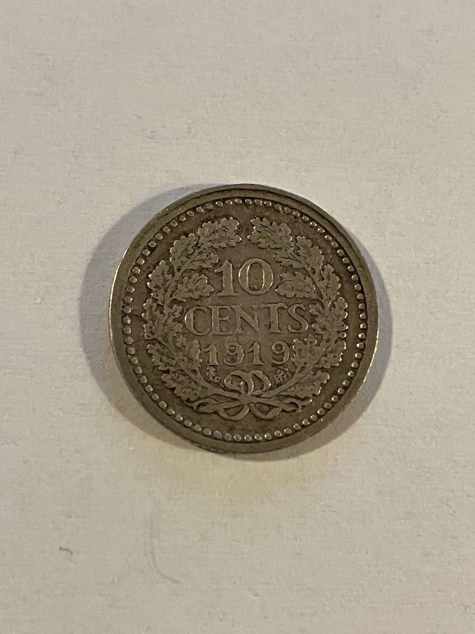 10 Cents Netherlands 1919
