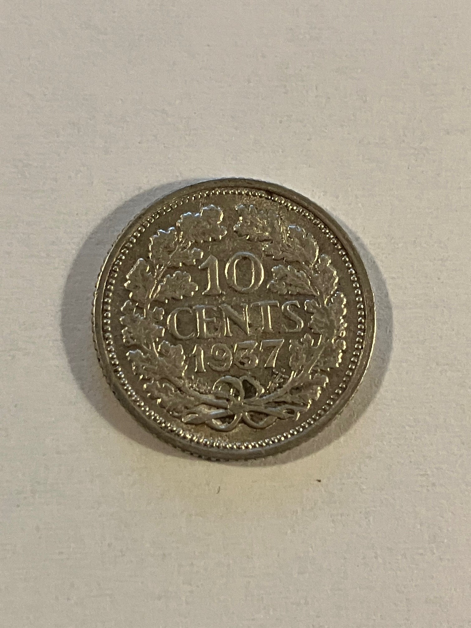 10 Cents Netherlands 1937