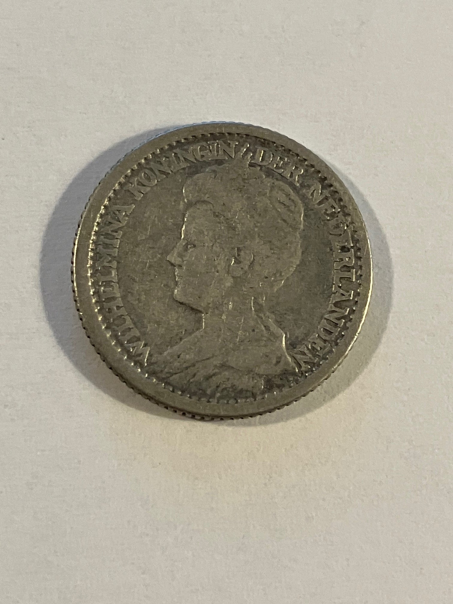 25 Cents Netherlands 1917