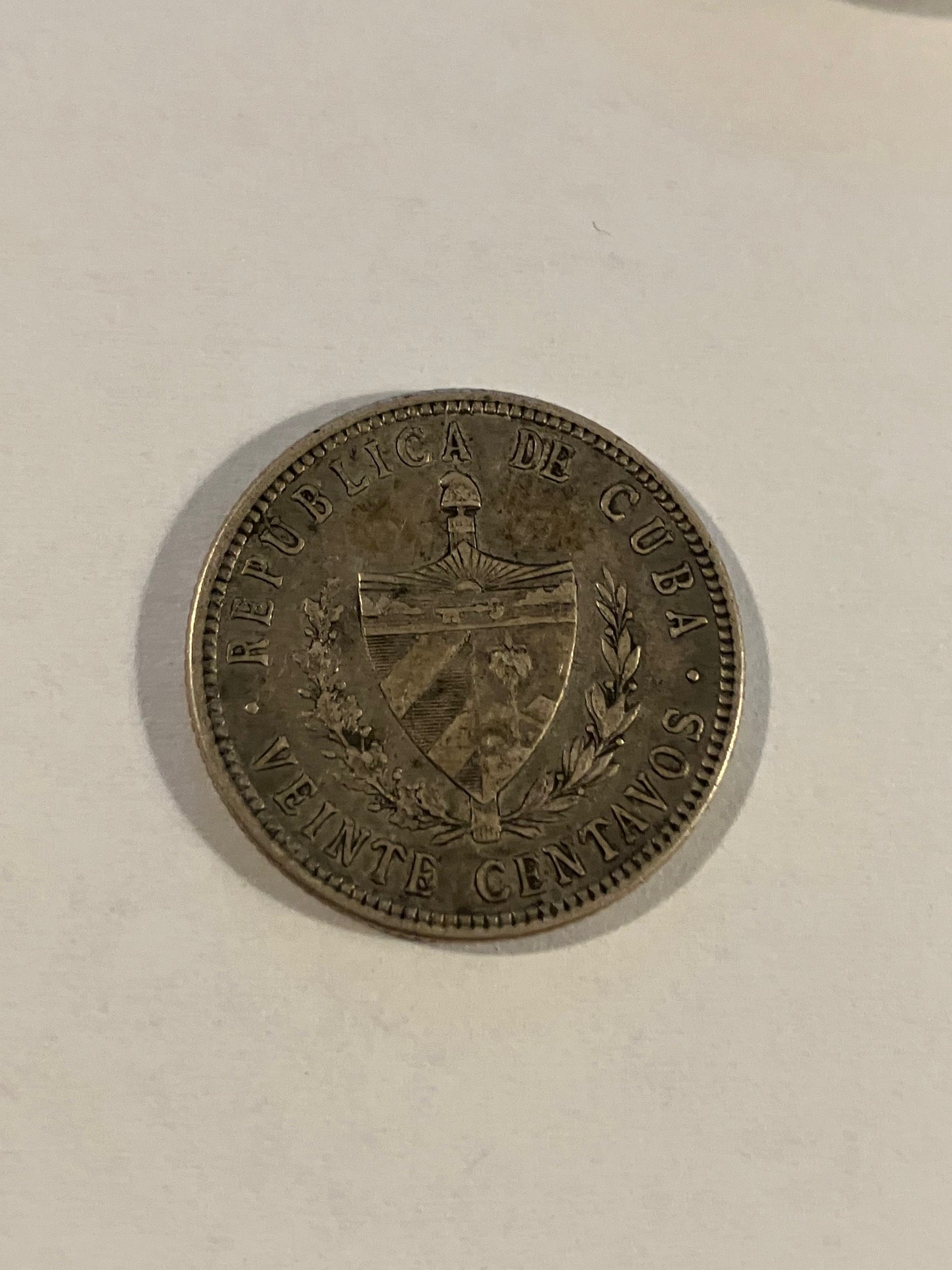 20 Centavos 1915 Cuba
