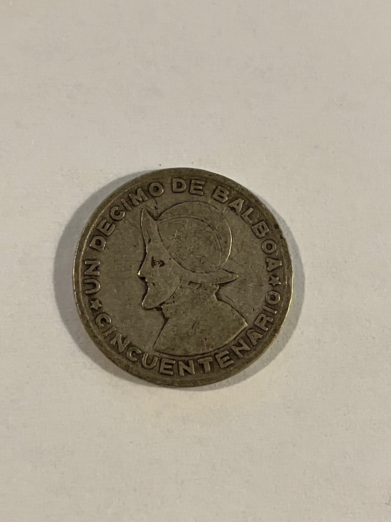 1/10 Balboa Panama 1953