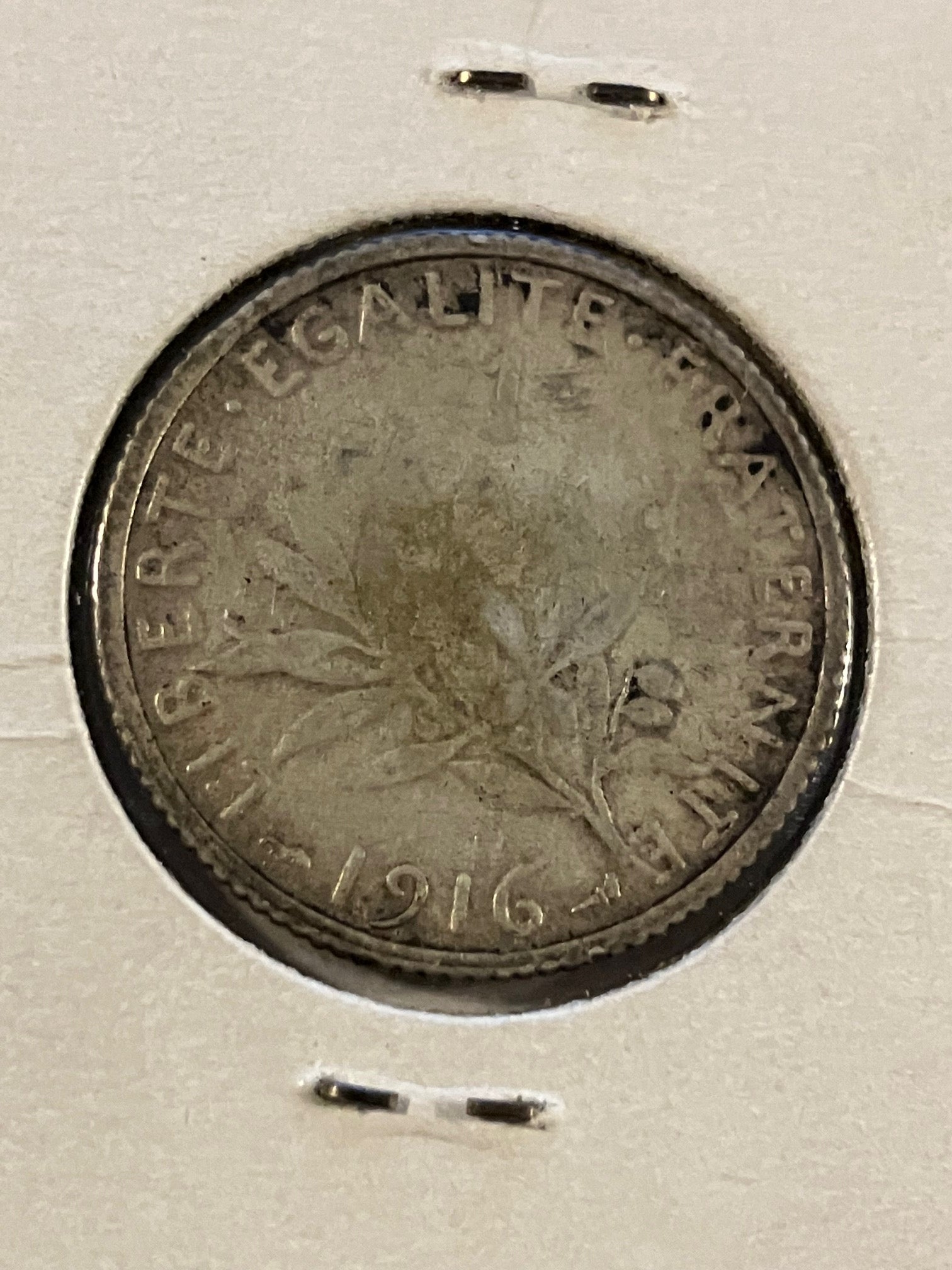 1 Franc France 1916