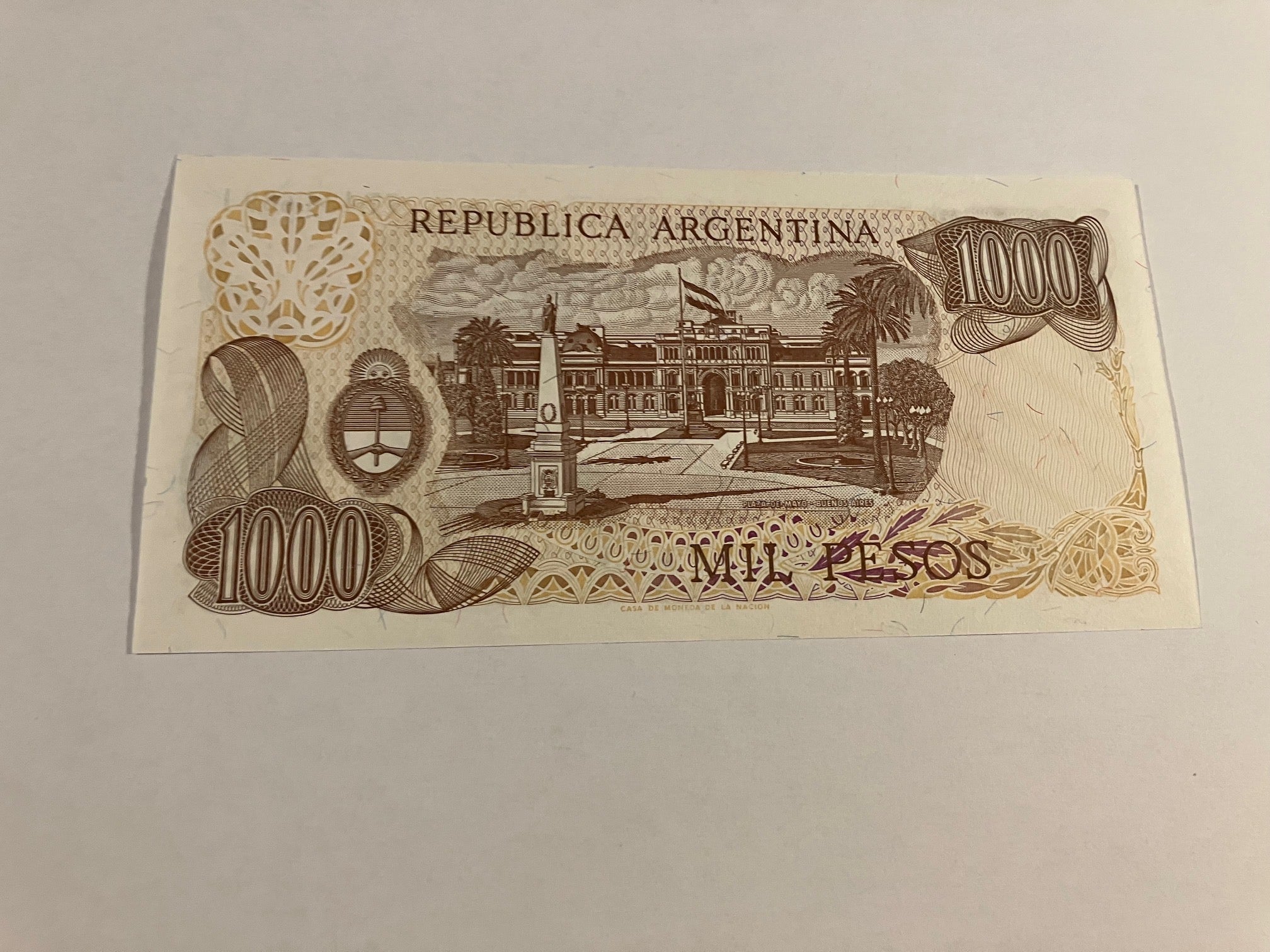 1000 Pesos Argentina