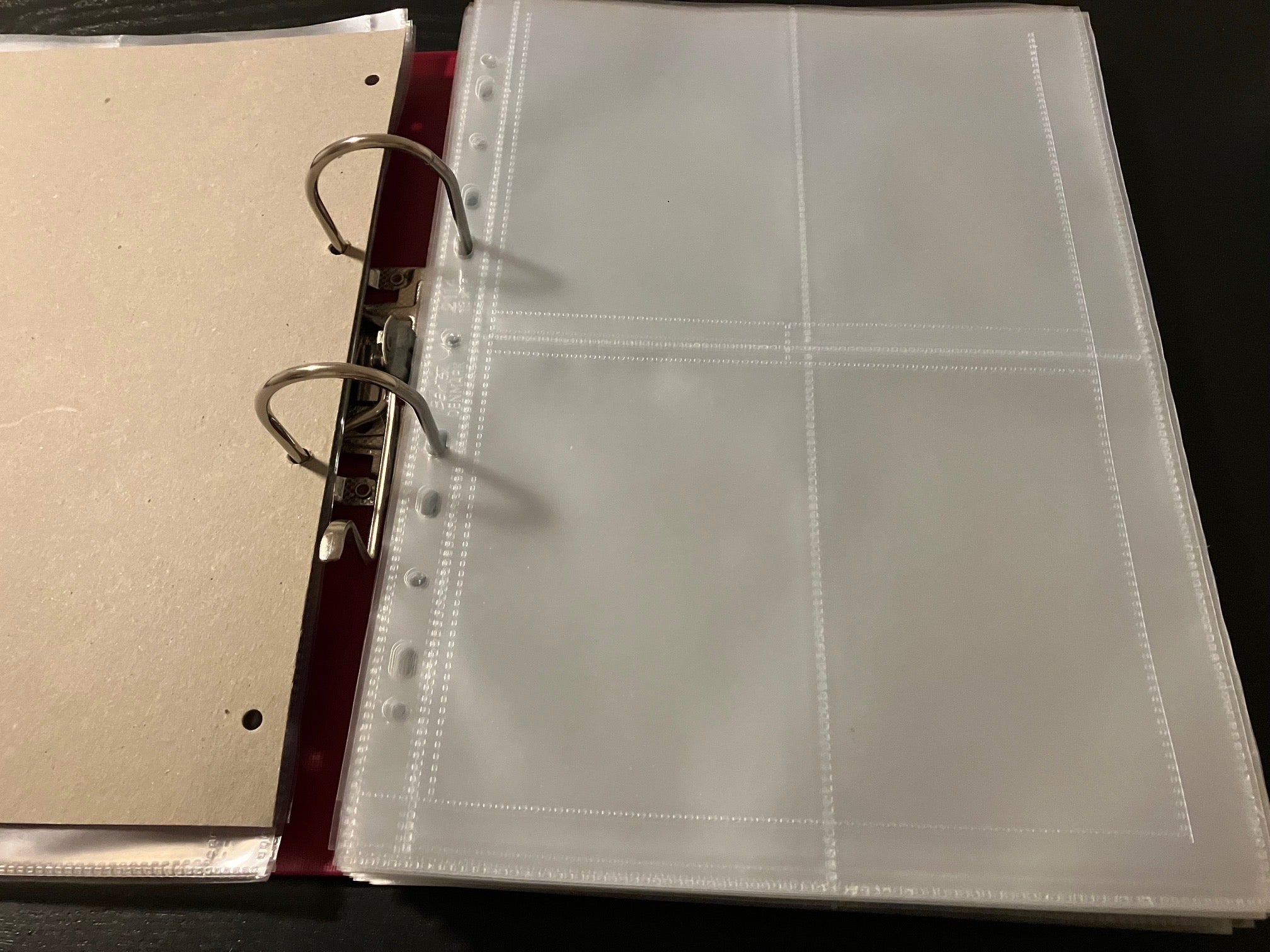 Brugt seddelmappe med plads til over 200 sedler