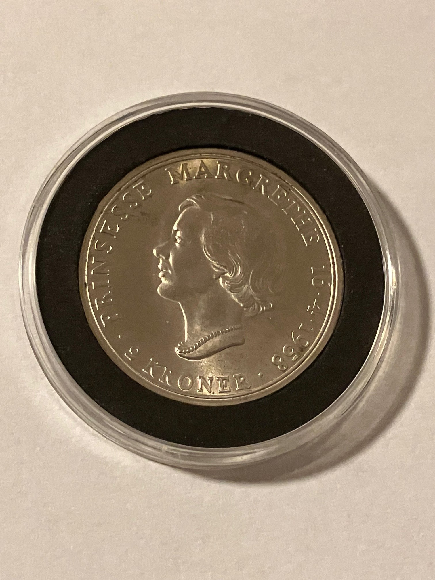 2 Kroner 1958 Erindringsmønt i sølv