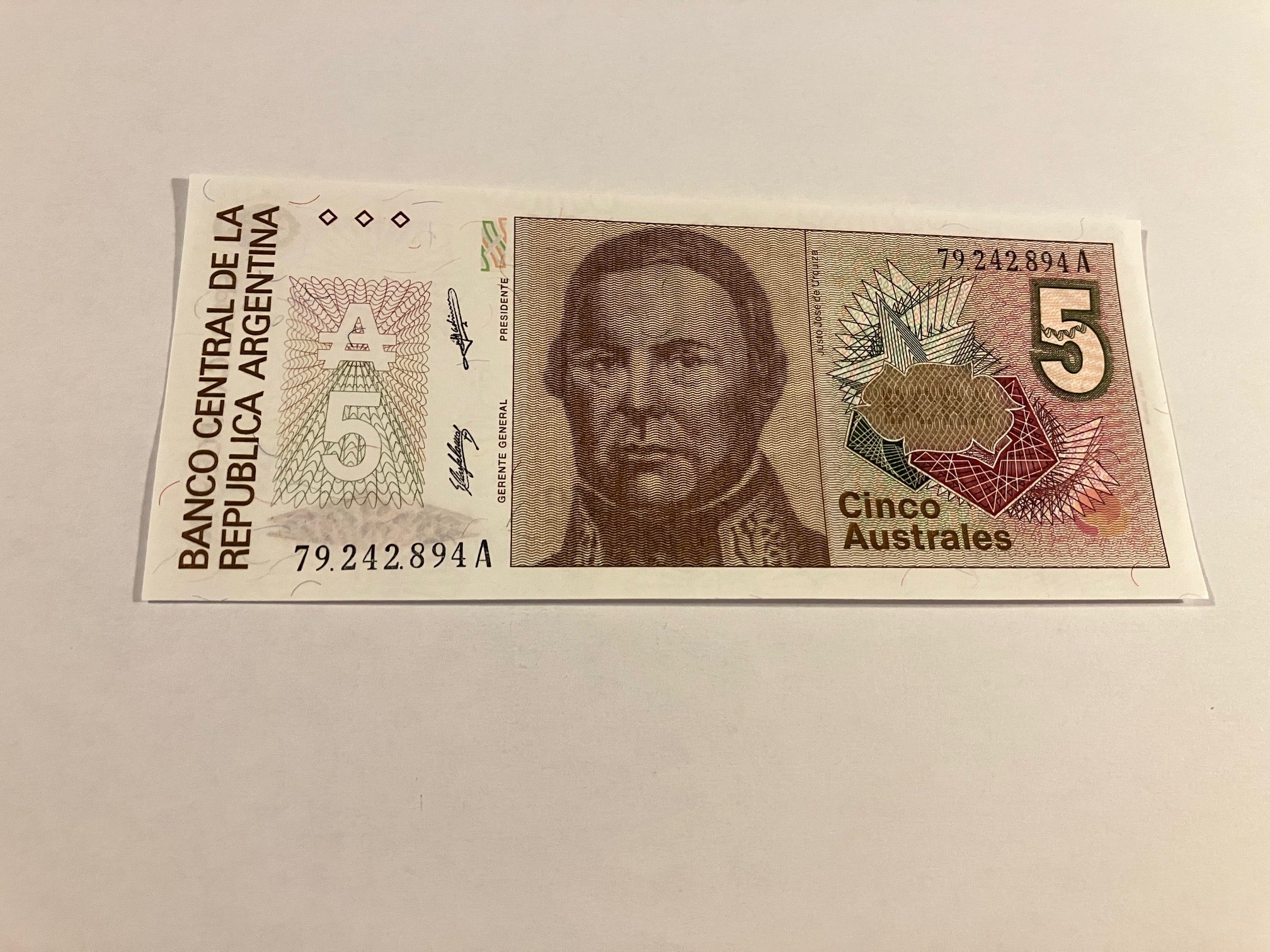 5 Australes Argentina