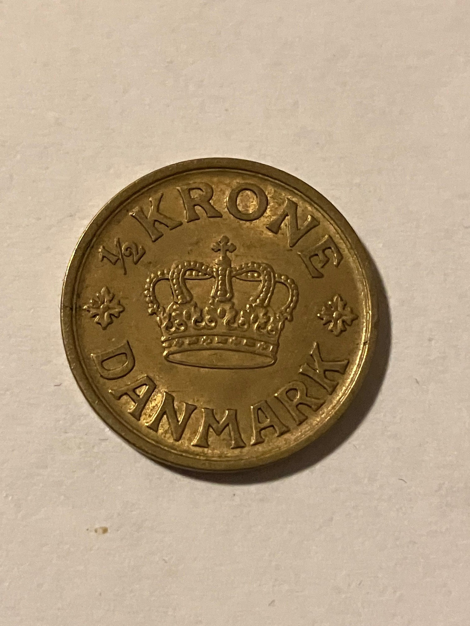 1/2 krone 1940 - Pæn stand
