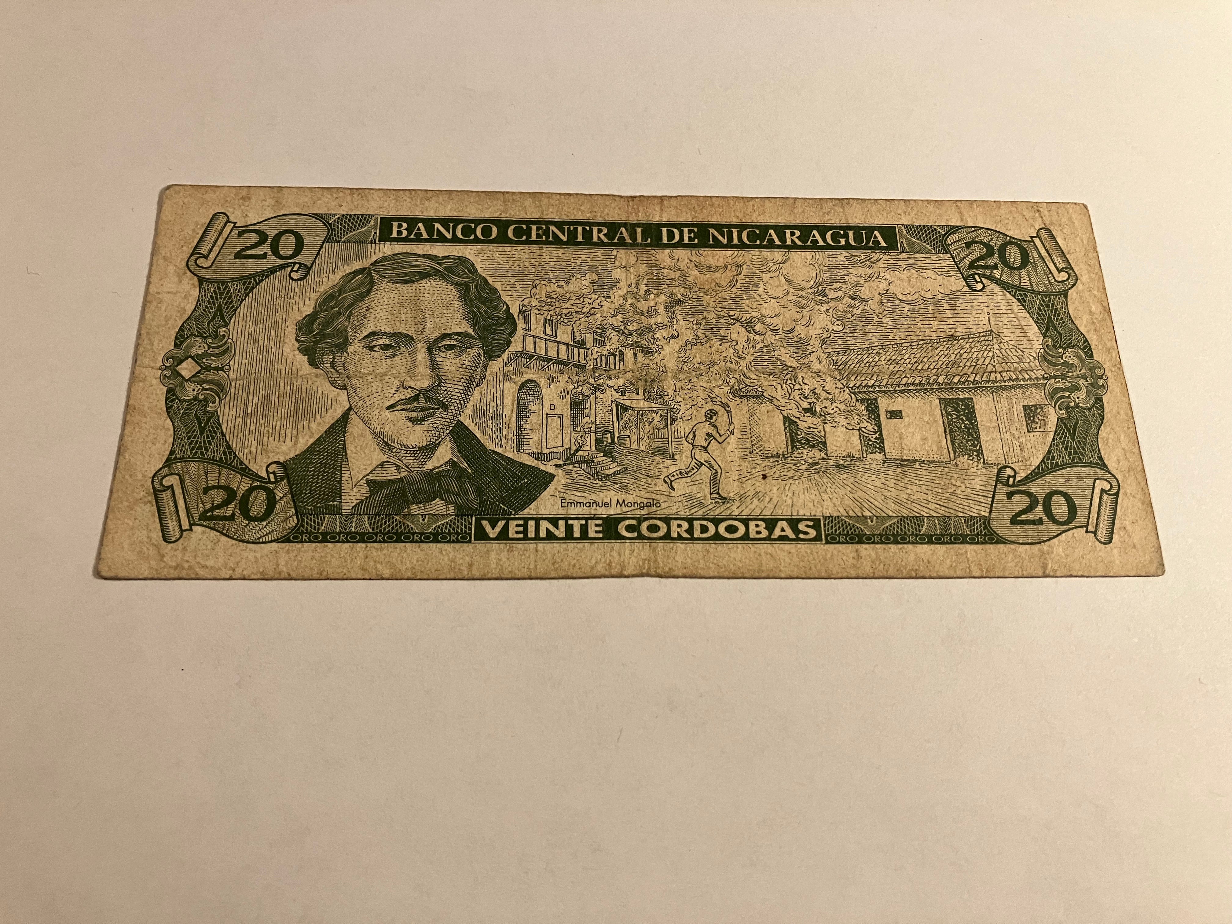 20 Cordobas Nicaragua