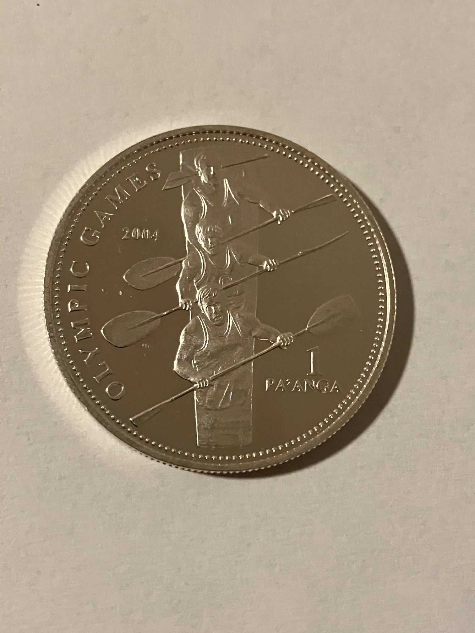 1 Pa'anga Tonga Olympic Games 2004