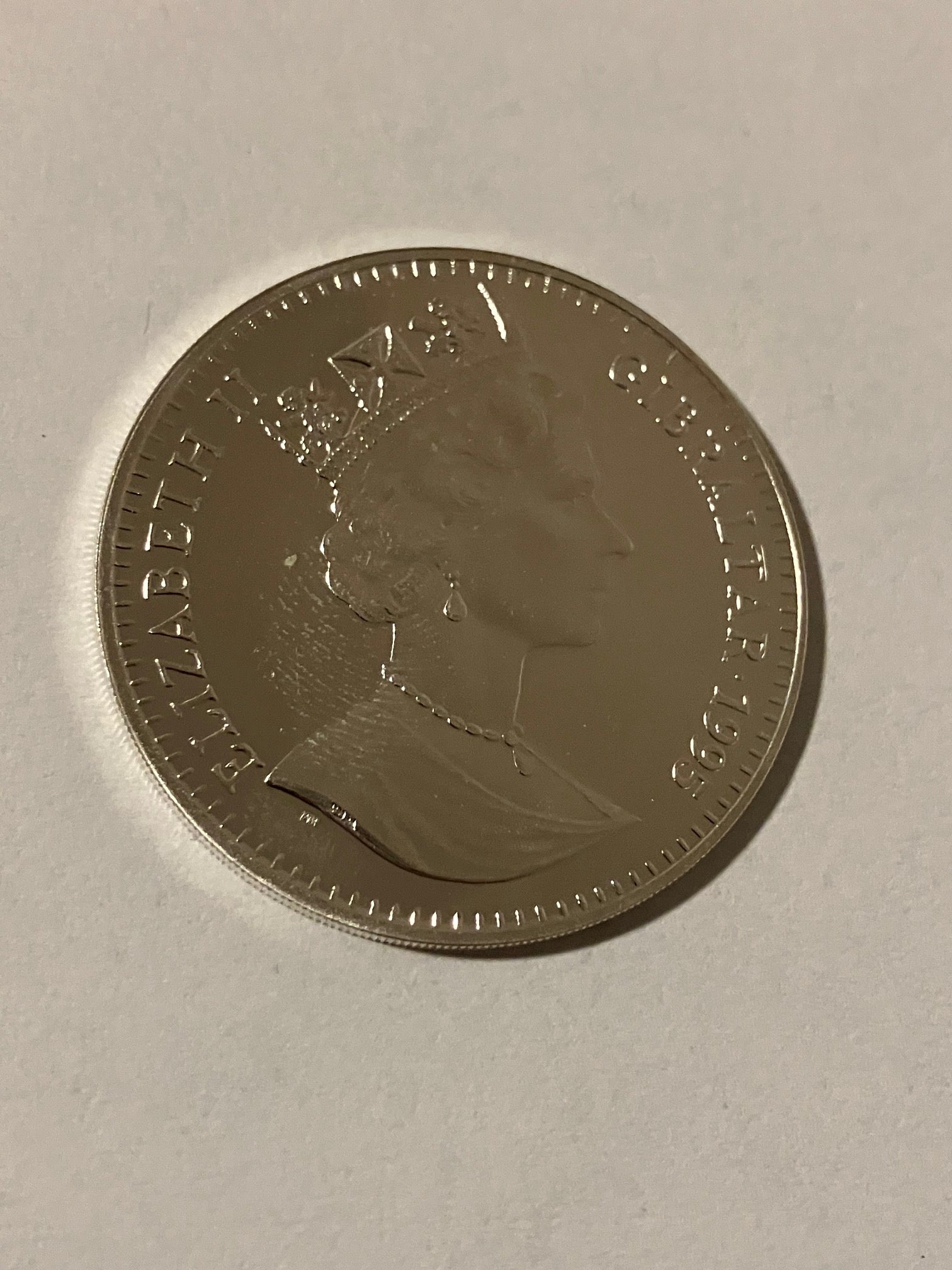 21 Ecus Gibraltar 1995 - Silver - Low mintage