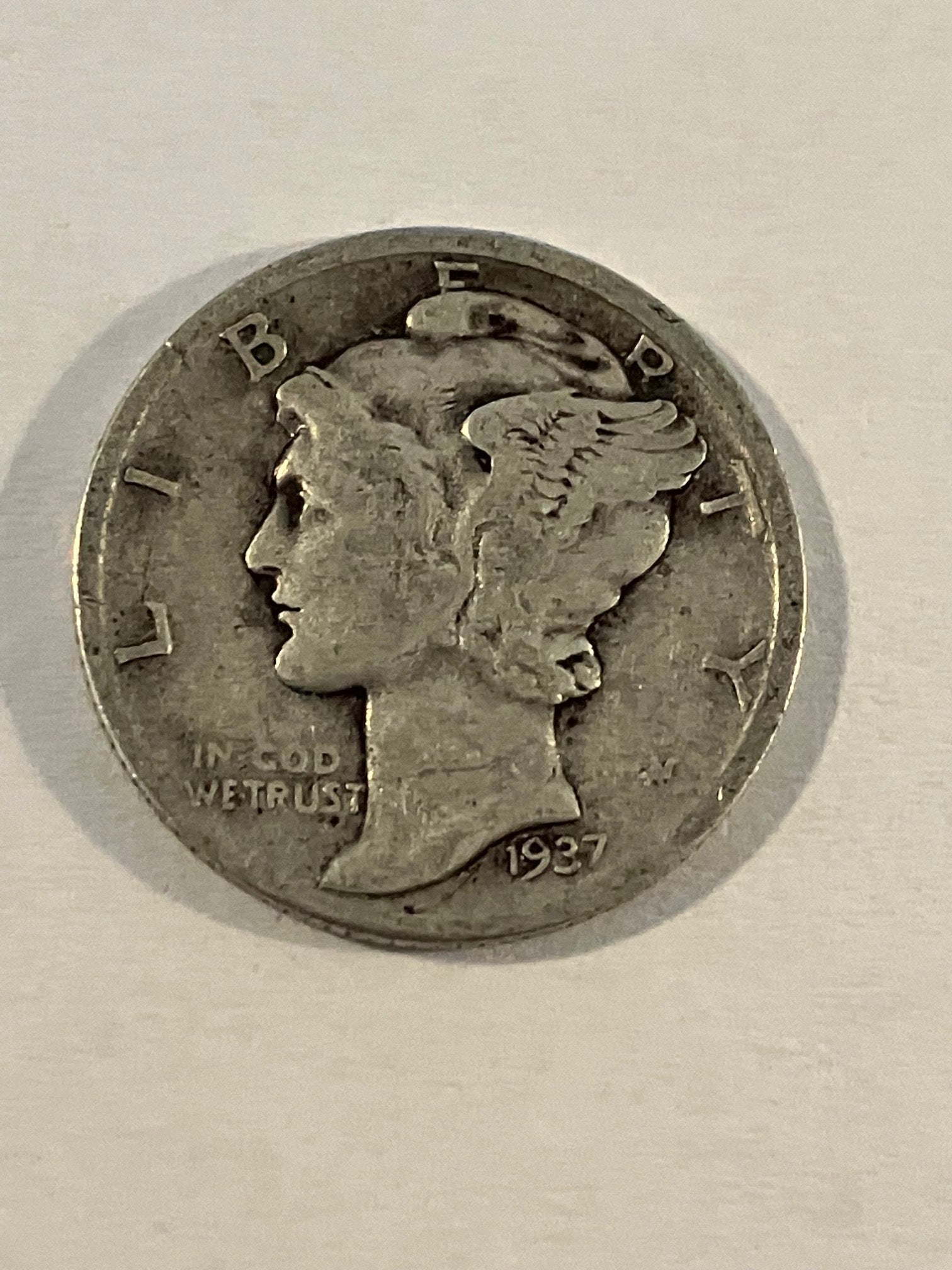One Dime 1937 USA