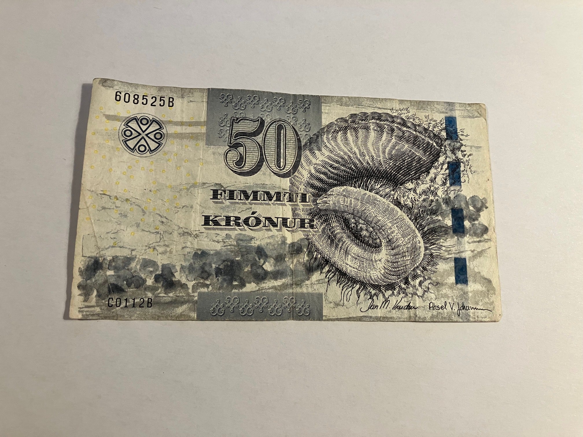 50 Kronur Færøerne