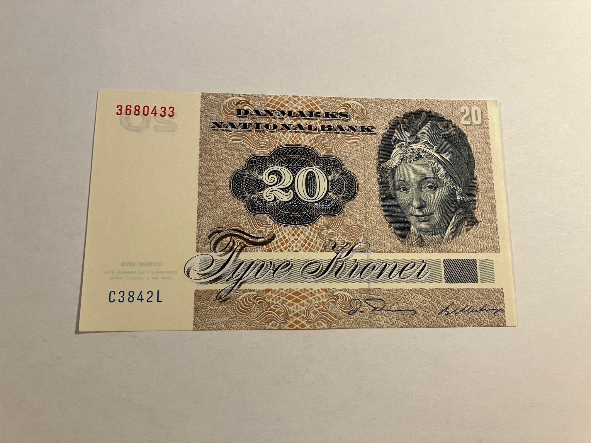 20 Kroner Danmark 1984
