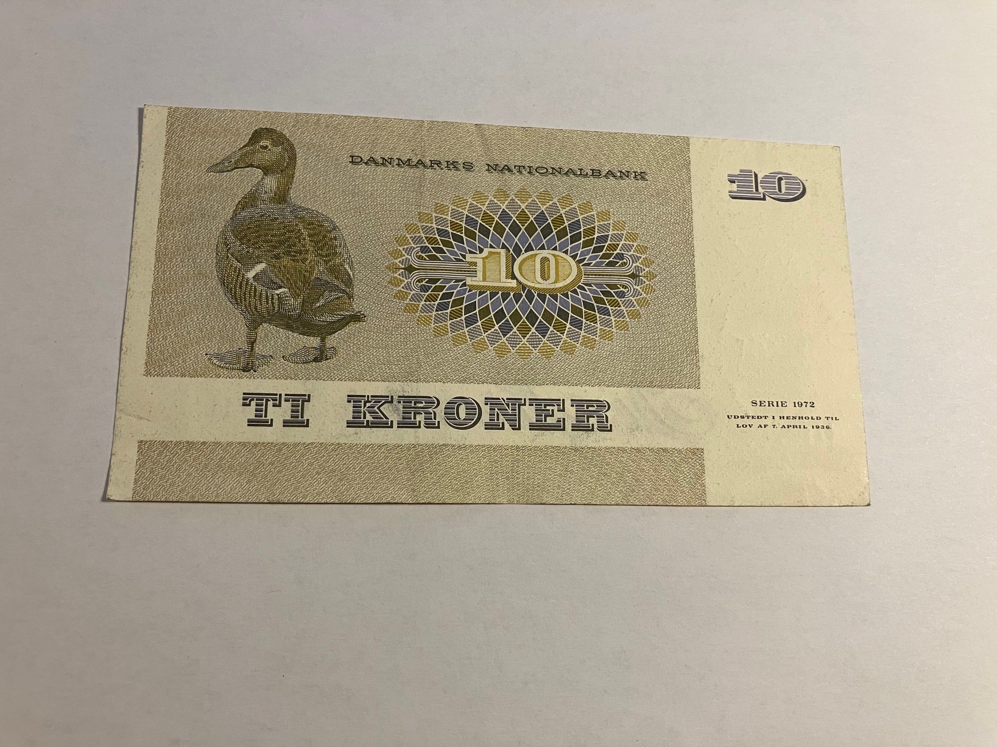 10 Kroner Danmark 1977