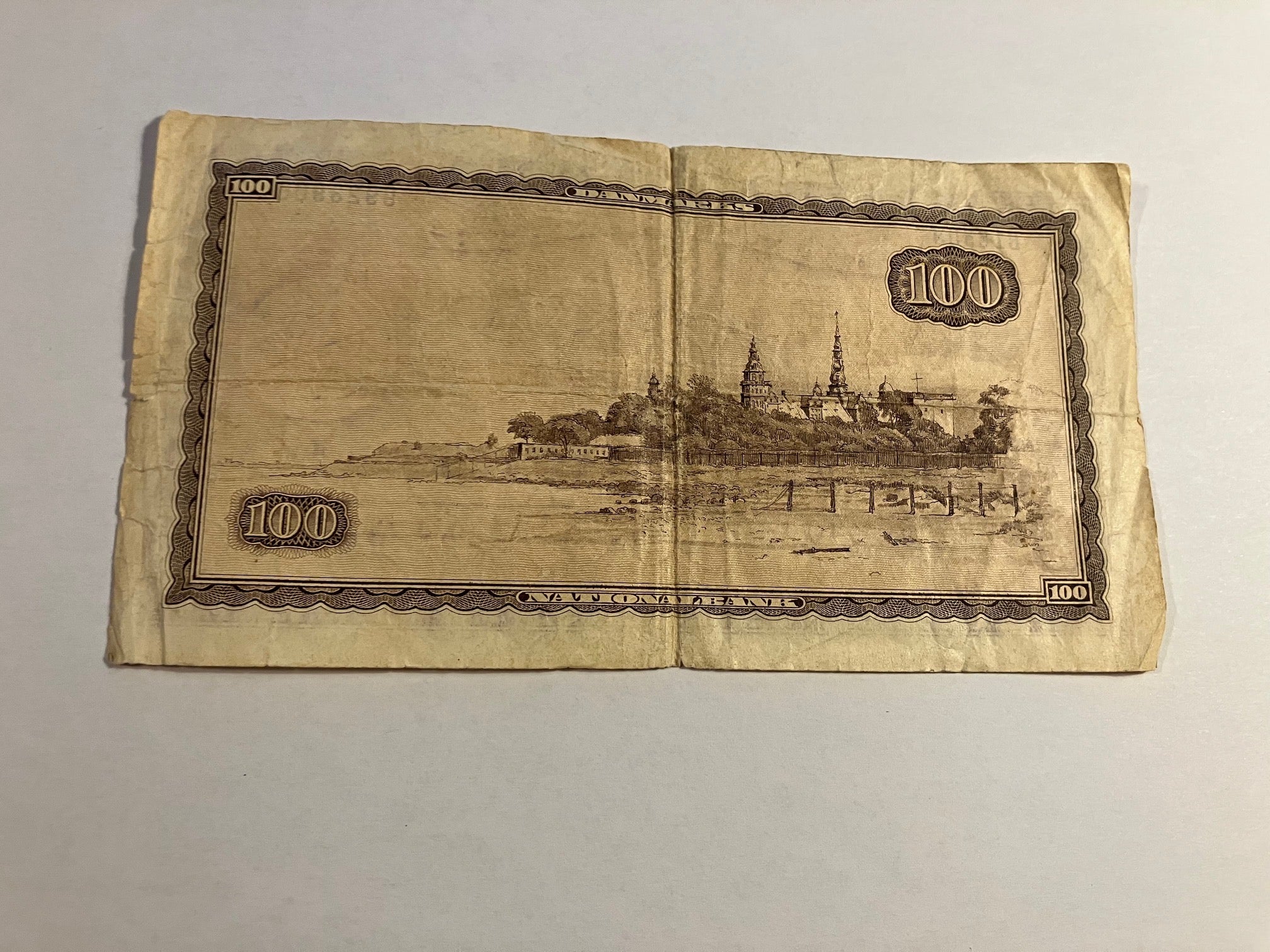100 Kroner 1965 Erstatningsseddel