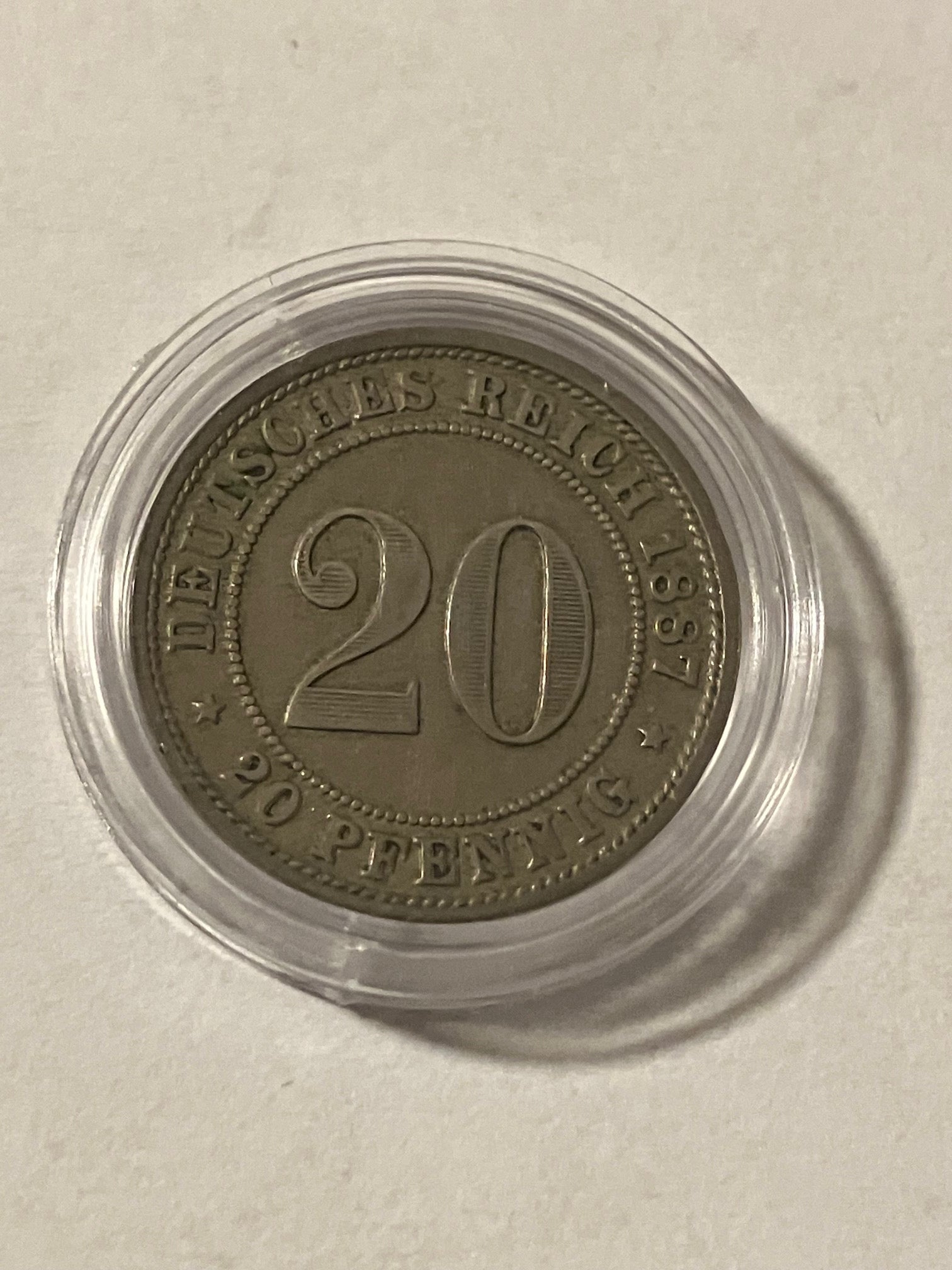 20 Pfennig 1887 Germany