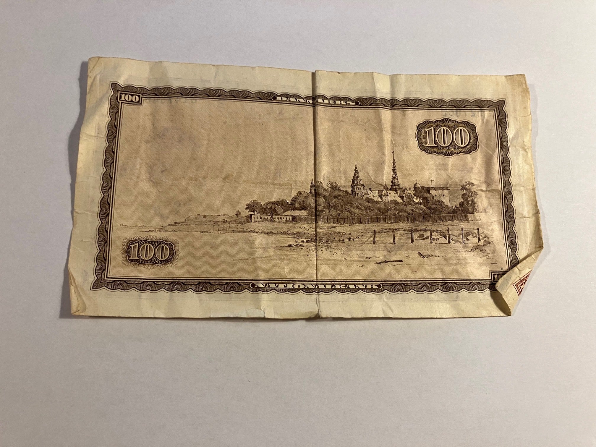 100 Kroner 1970 Erstatningsseddel