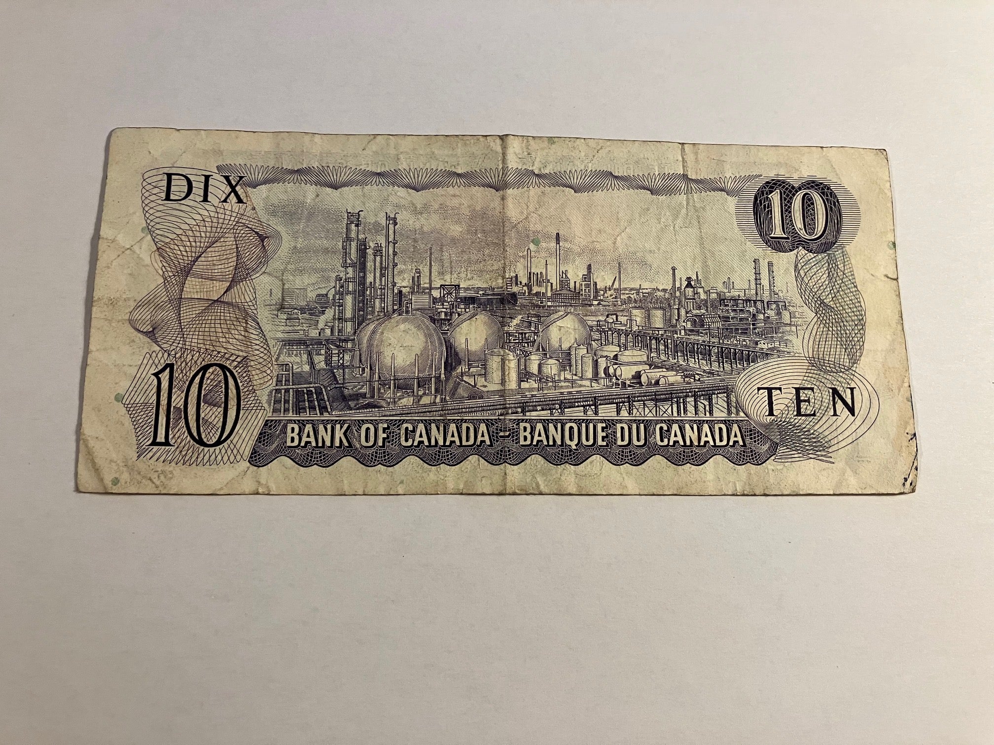 10 Dollars Canada 1971