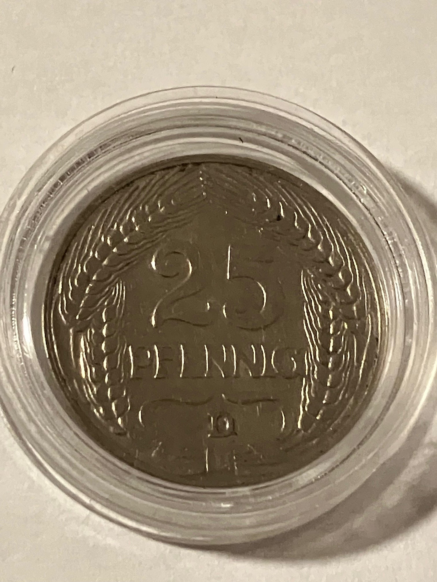 25 Pfennig 1909 D