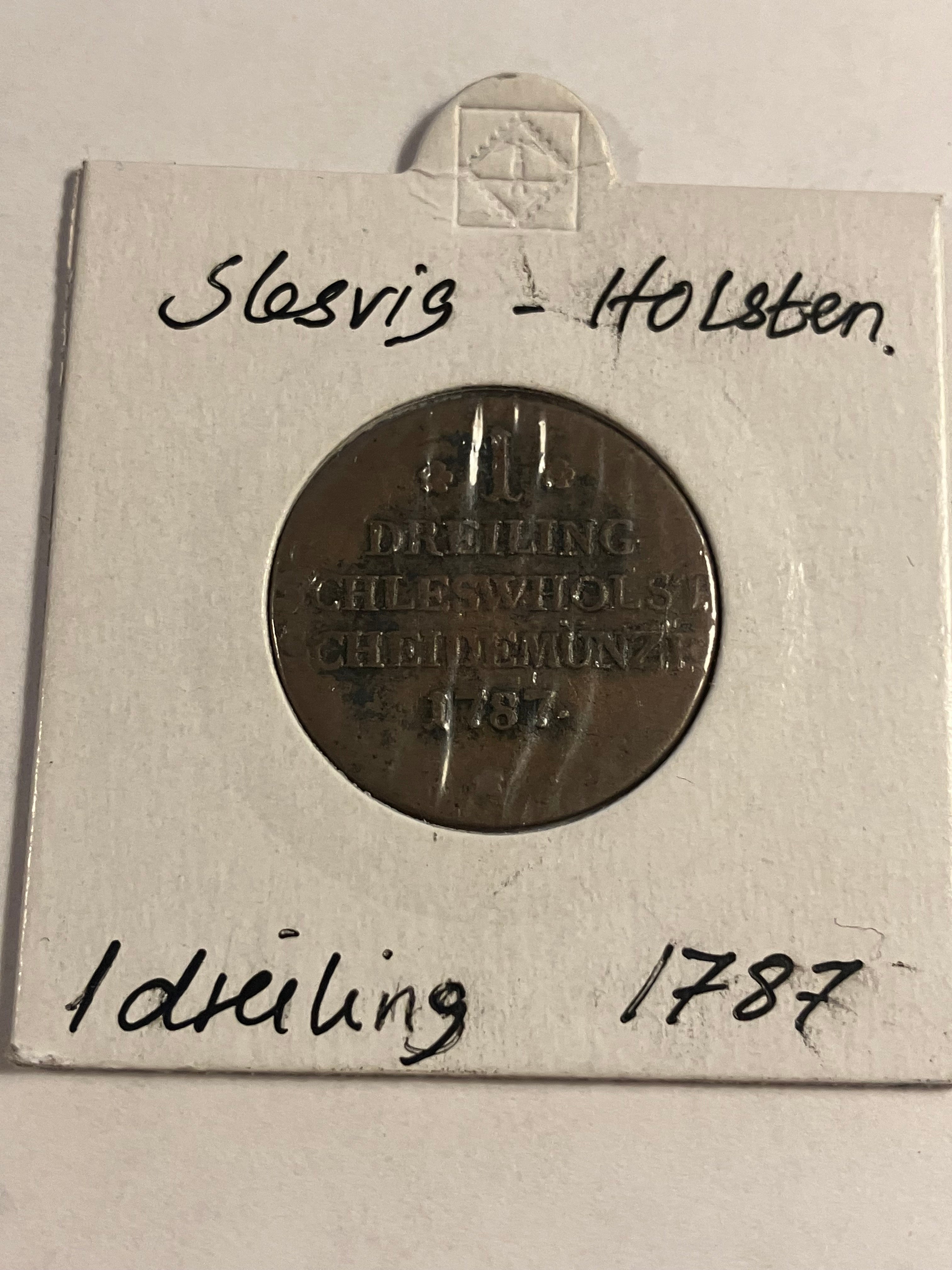 1 Dreiling 1787 Schleswig-Holstein