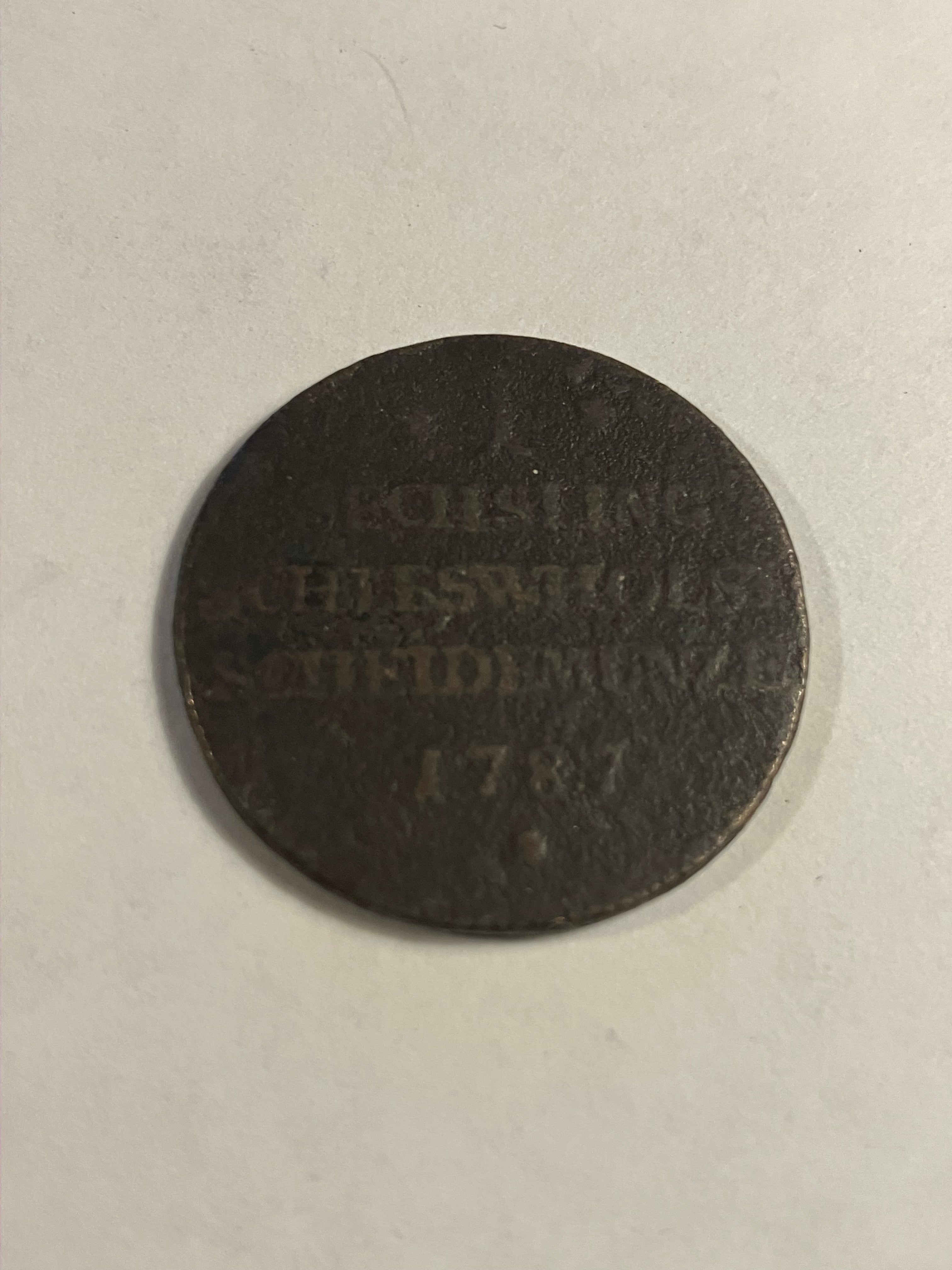 1 Sechsling 1787 Schleswig Holstein
