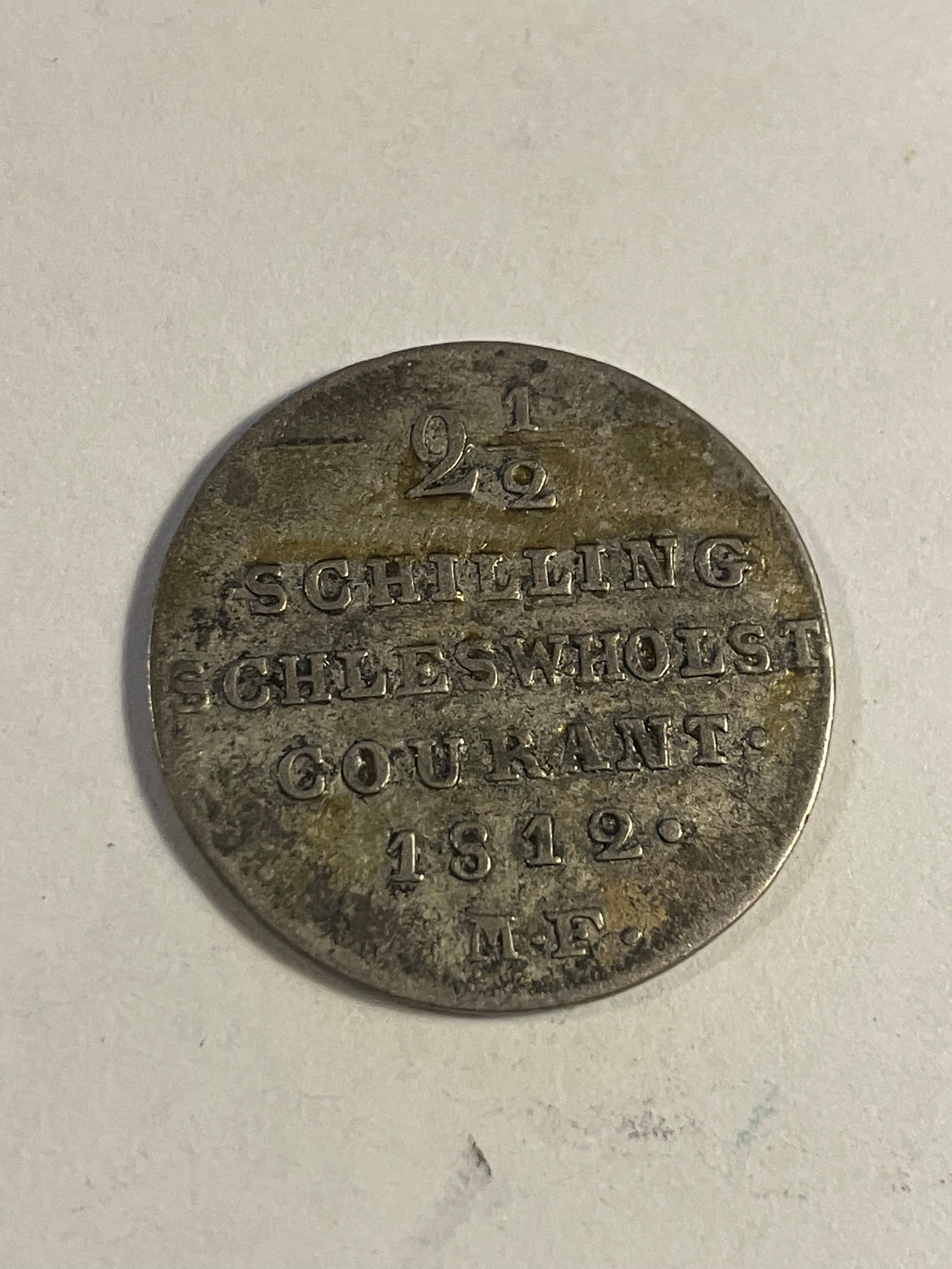 2 1/2 schilling courant 1812 Germany