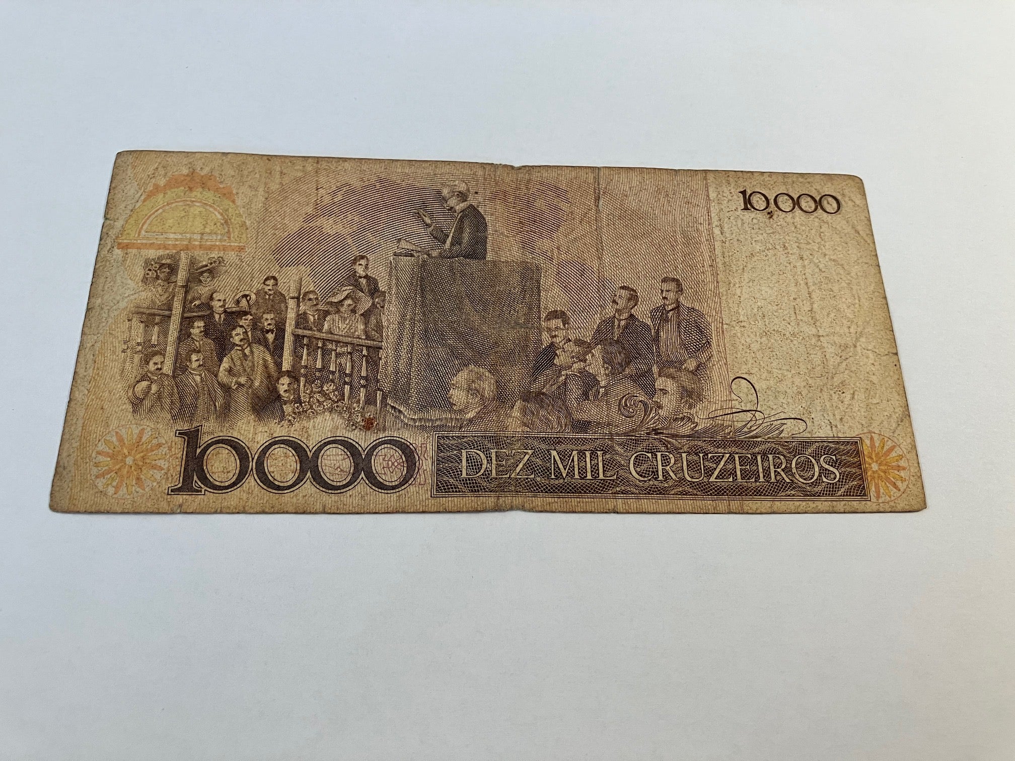 10000 Cruzeiros Brazil
