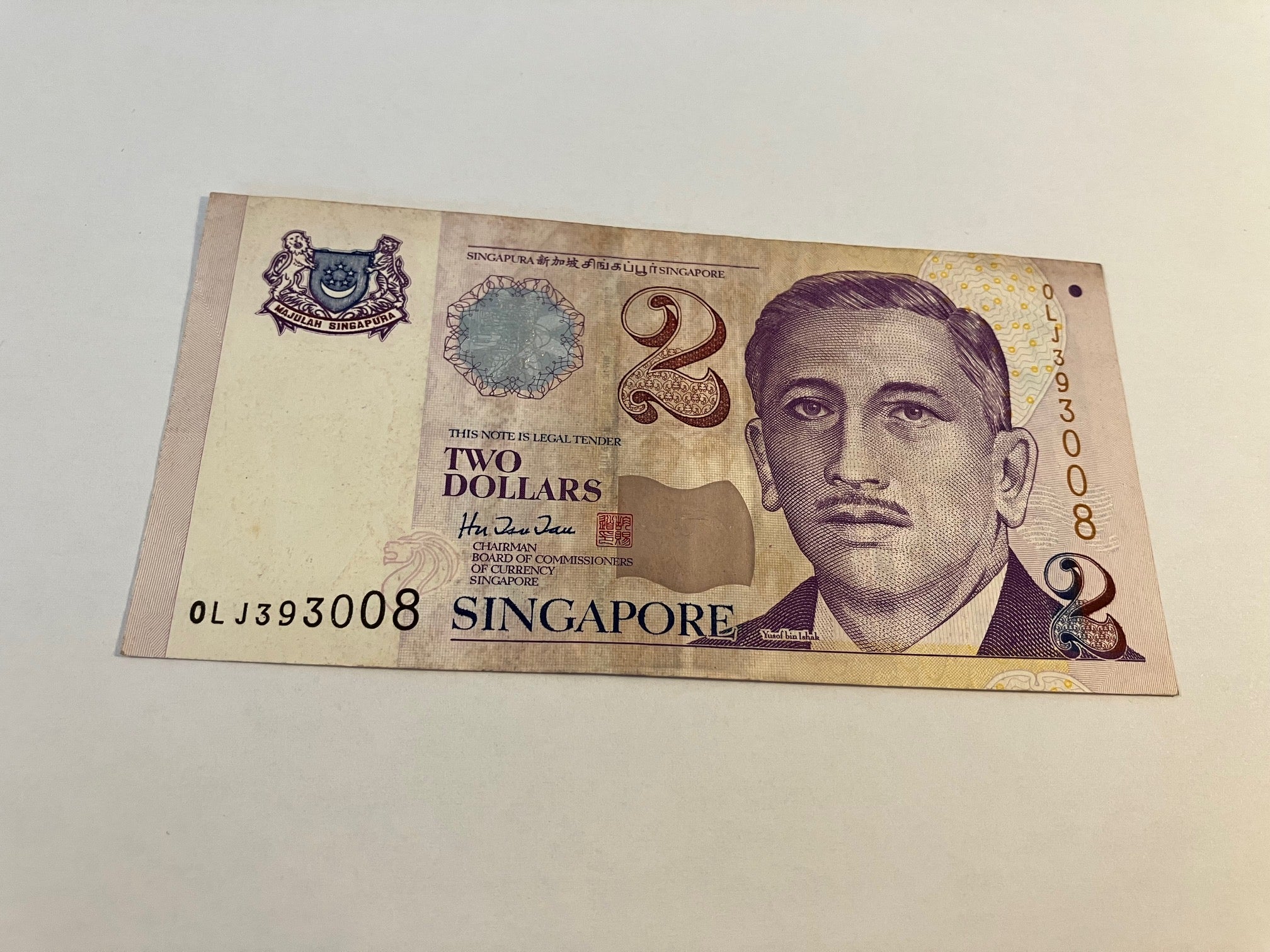 Two Dollars Singapore
