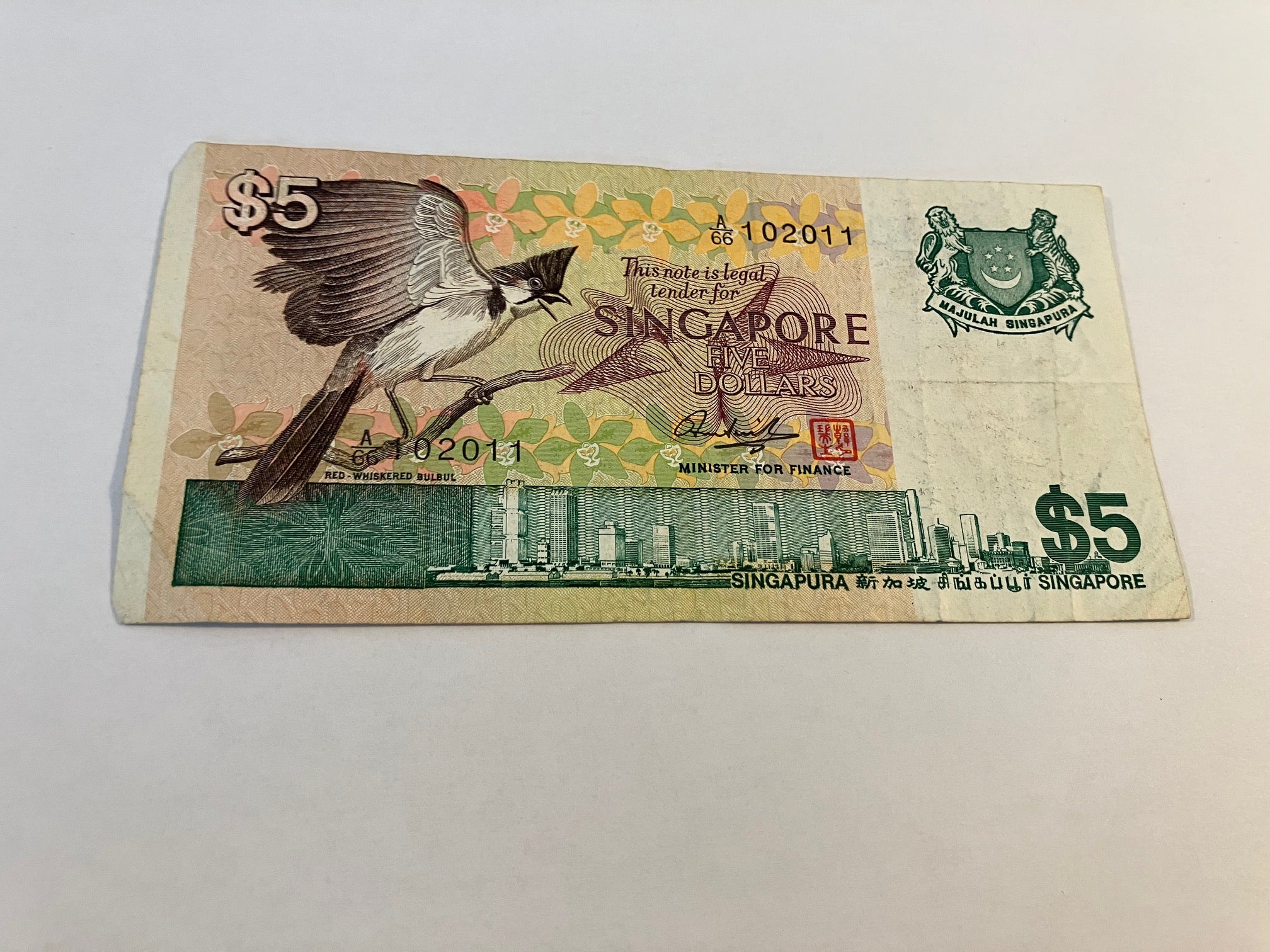 5 Dollar Singapore