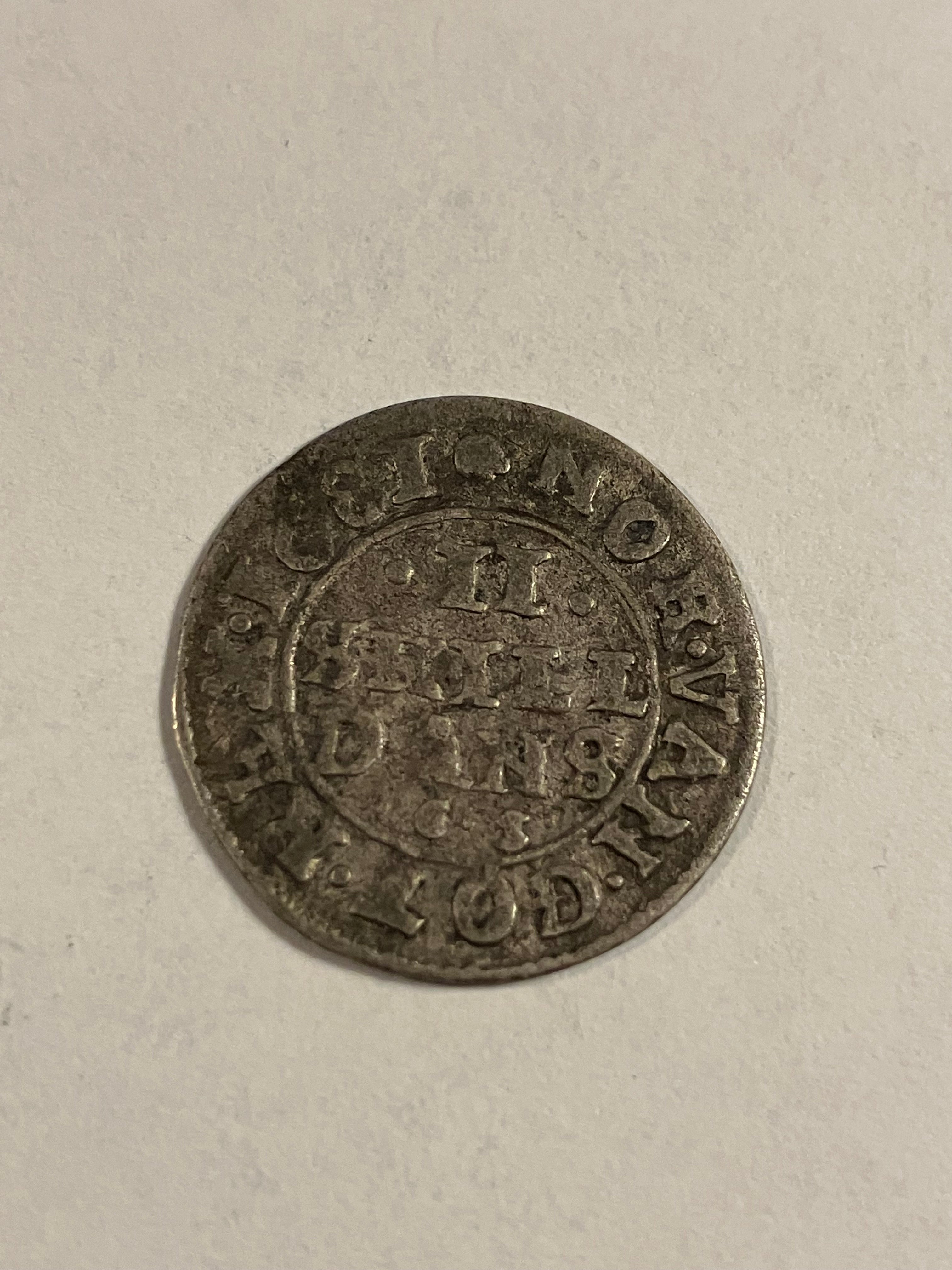 2 skilling 1681 Denmark