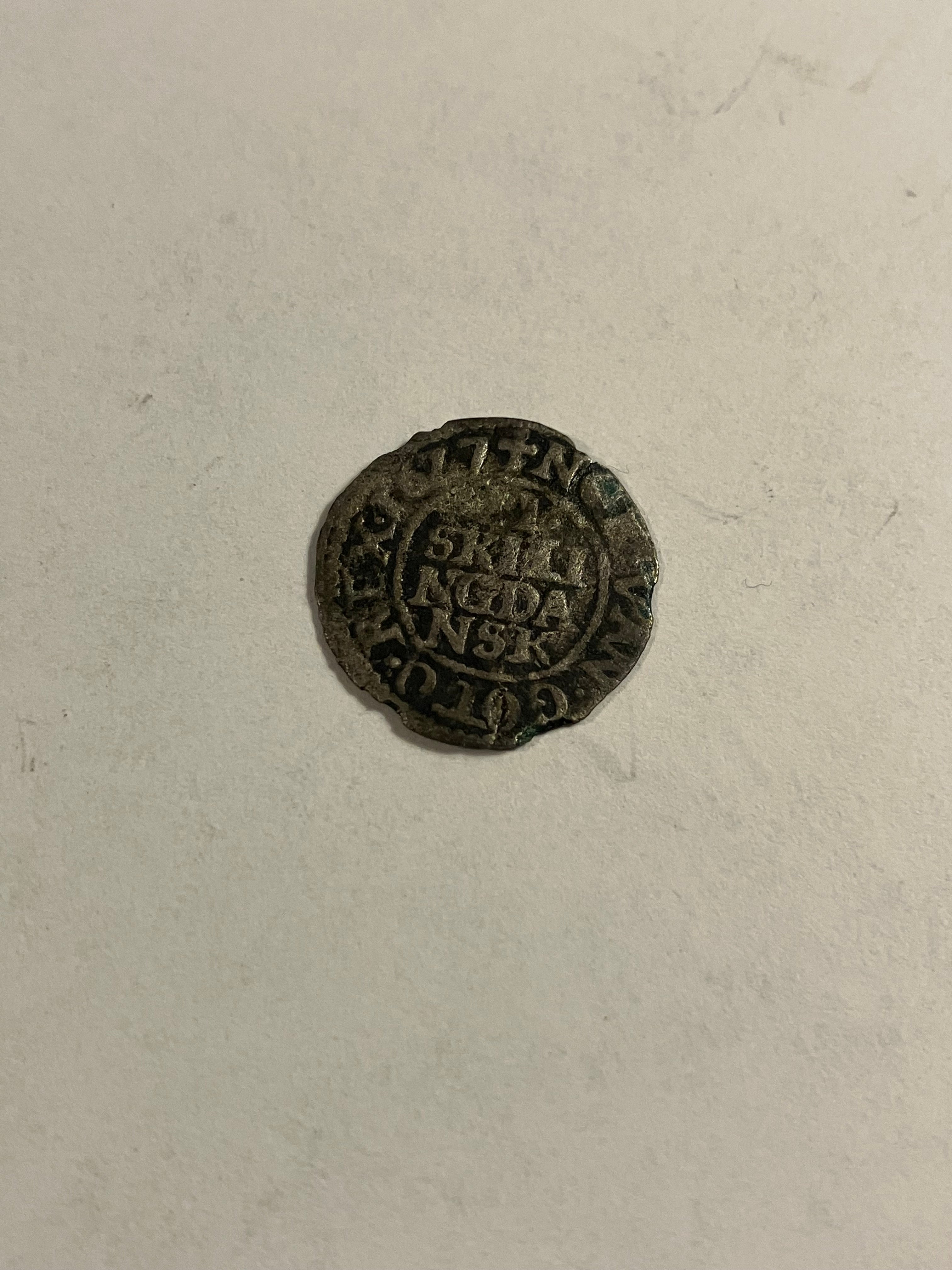 2 skilling 1627 Denmark