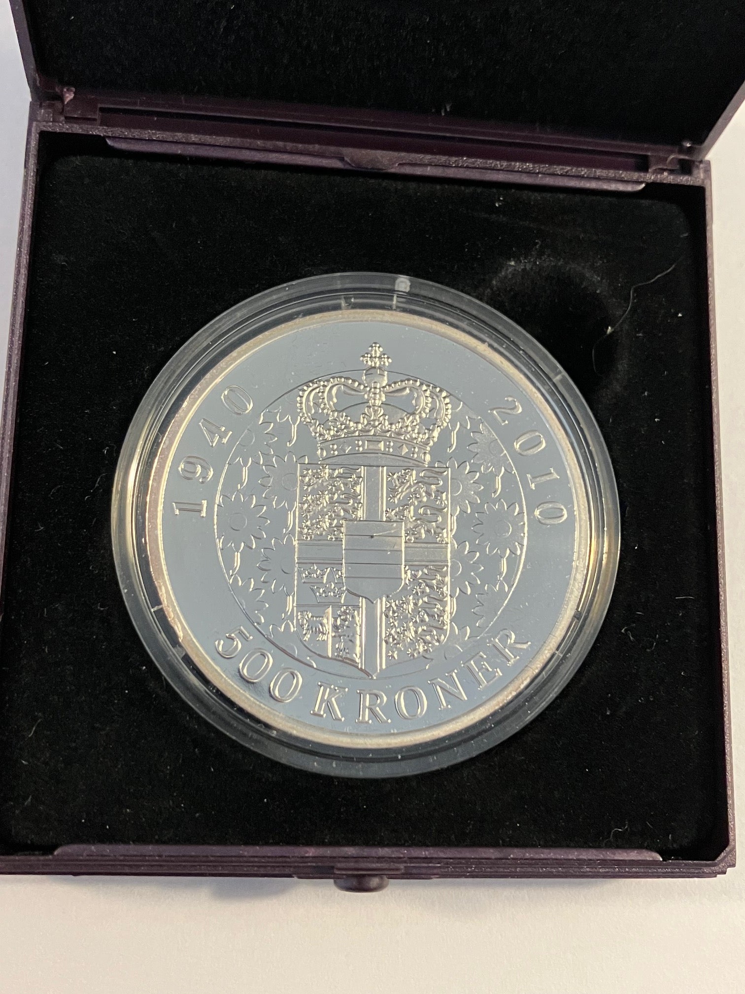 500 Kroner 2010 Sølvmønt