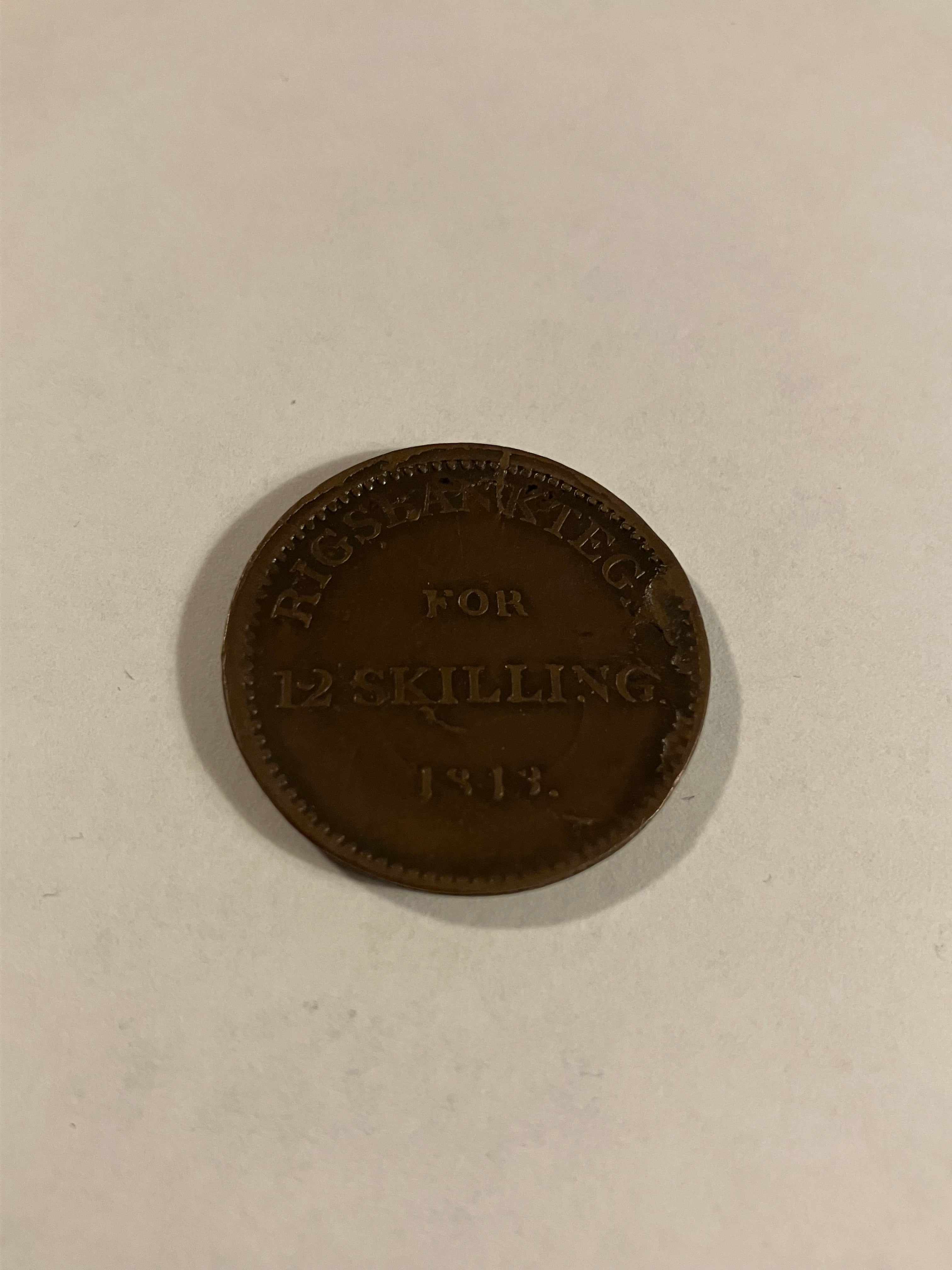 12 rigsbankskilling 1813