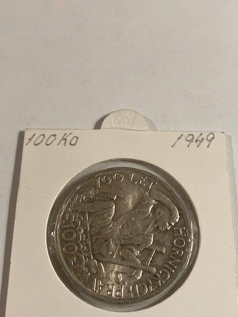 100 Korun Ceskoslovenskych 1949