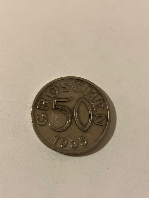 50 Groschen 1935 Austria