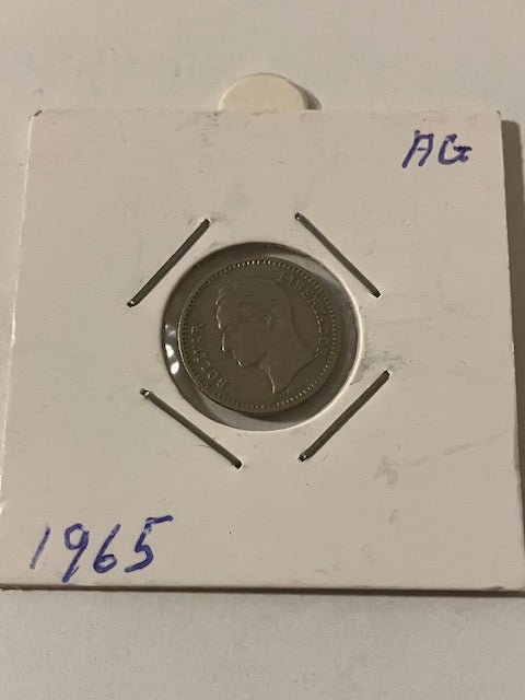 25 Centimos Venezuela 1965