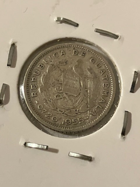 5 Centavos Guatamala 1955