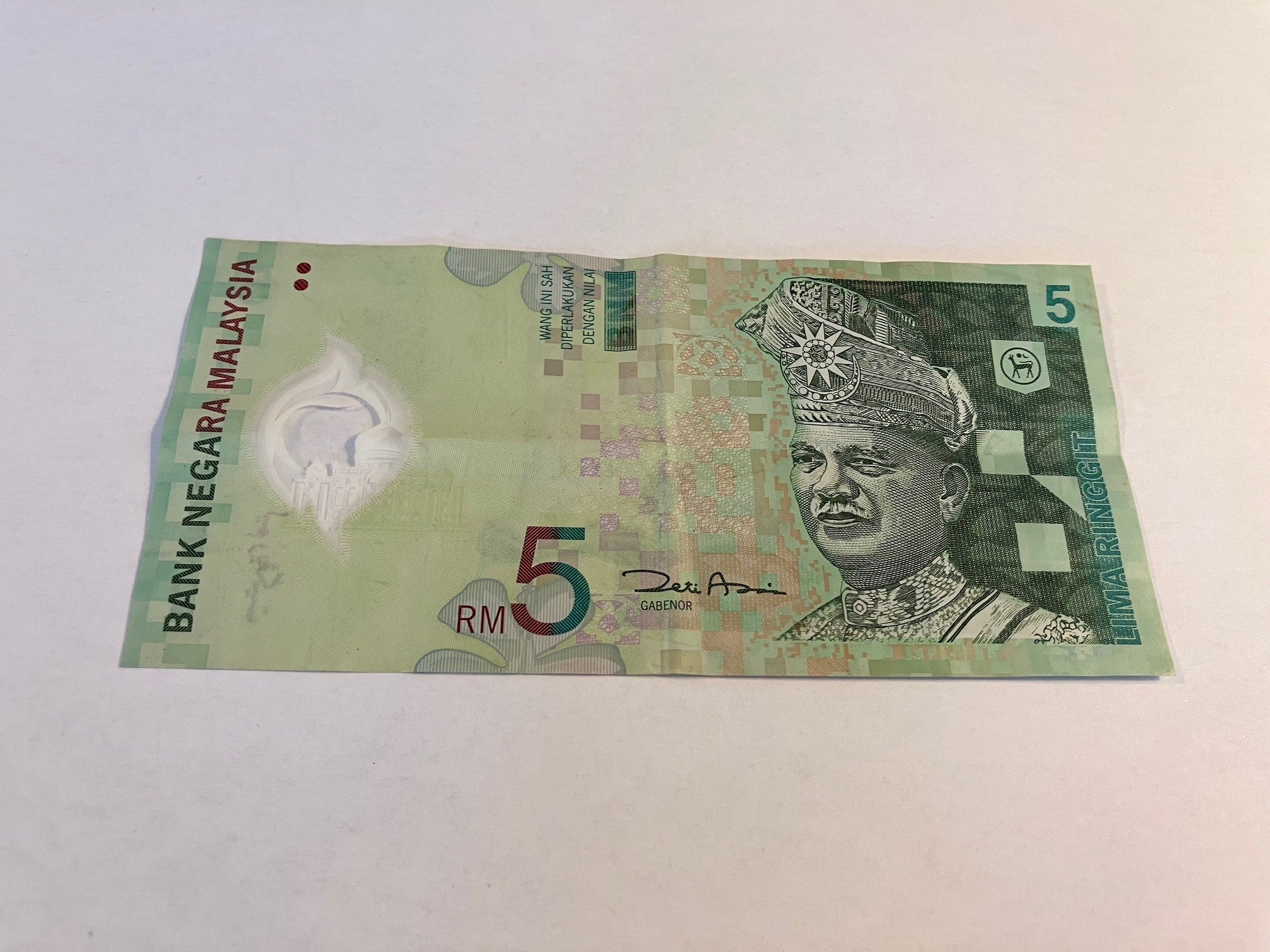5 Ringgit Malaysia