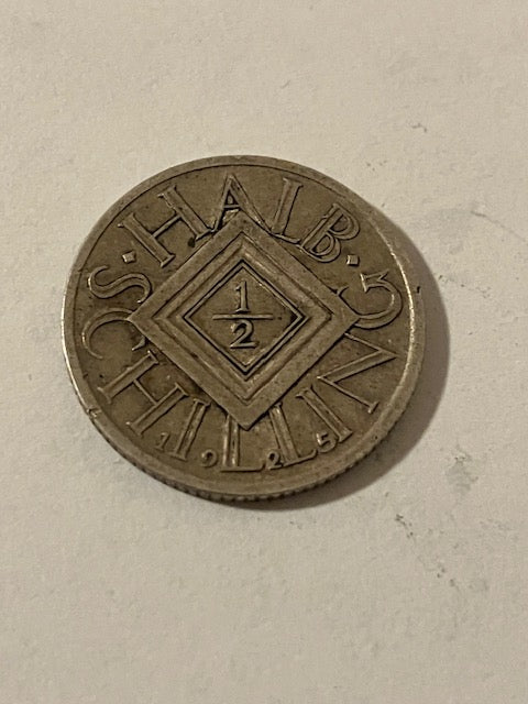 Halb Schilling Austria 1925