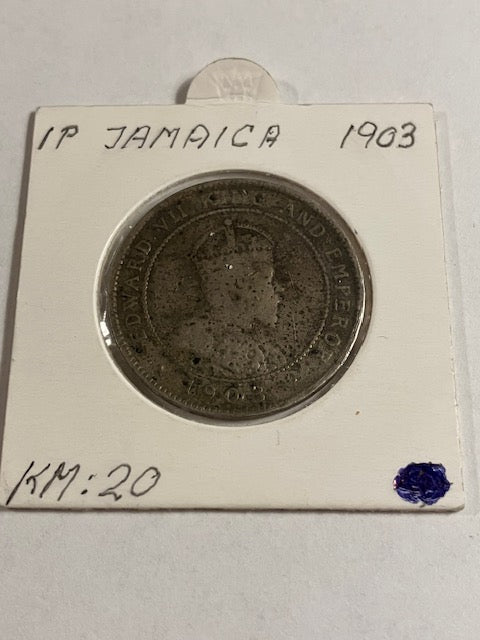 1 Penny Jamaica 1903