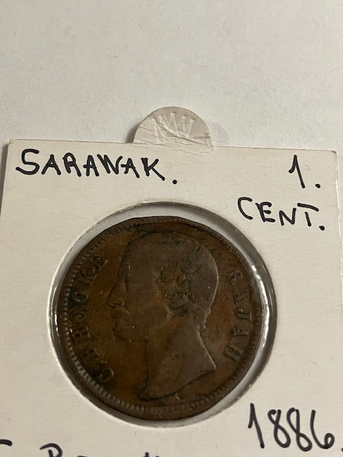 1 Cent Sarawak 1886