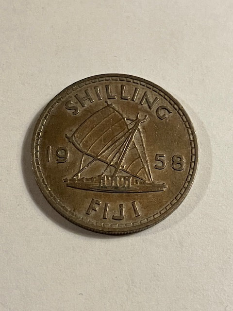 Fiji Shilling 1958