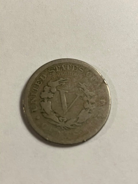 Five Cents 1889 USA