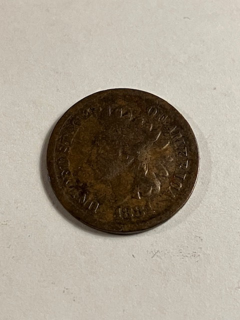 One Cent 1881 USA