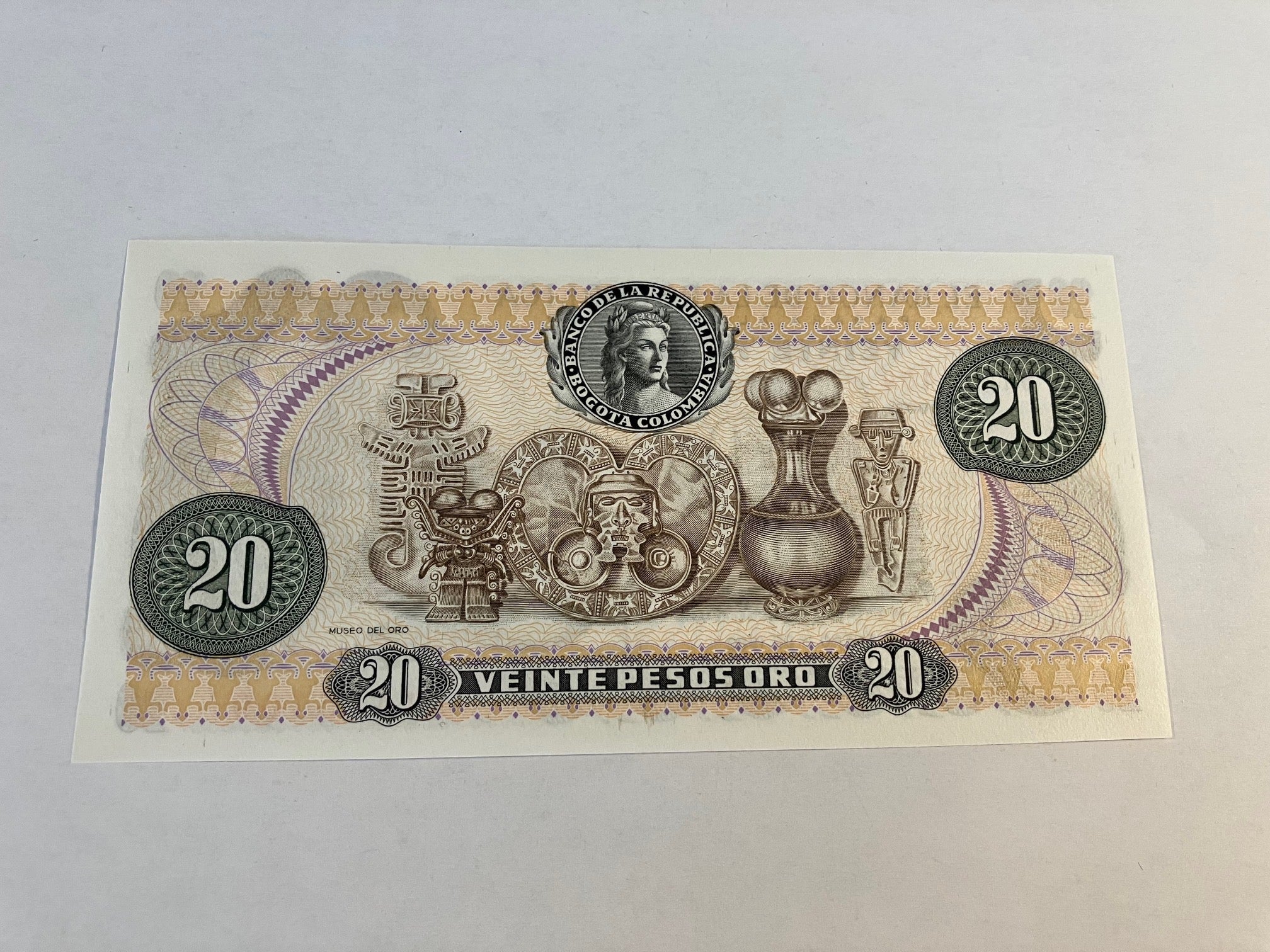 20 Pesos Colombia 1982