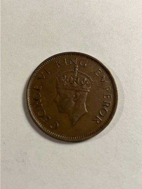One Quarter Anna India 1940