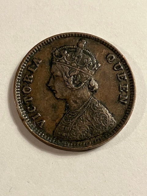 One Quarter Anna India 1862