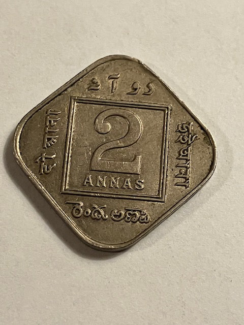 2 Annas India 1923