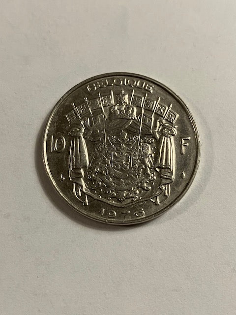 10 Francs Belgium 1976