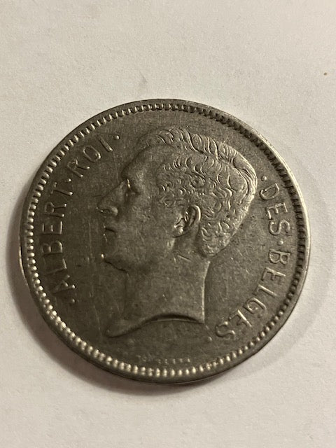 5 Francs Belgium 1931